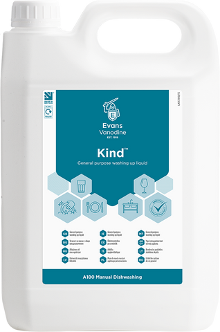 Evans Kind washing up liquid 5ltr