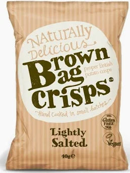 Brown Bag Crisp Lightly Salted 40g