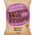 Brown Bag Crisp Smoked Bacon 20 x 40g