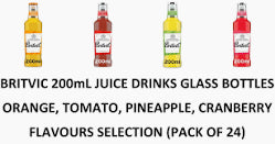BRITVIC JUICES 24 x 200ml