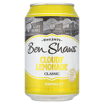 Ben Shaws Lemonade Cans from BJ Supplies | Cash & Carry Wholesale