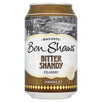 Ben Shaws Shandy Cans from BJ Supplies | Cash & Carry Wholesale