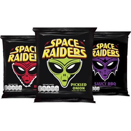 Space Raiders (Various) from BJ Supplies | Cash & Carry Wholesale