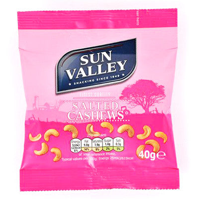 Sun Valley Salted Cashews from BJ Supplies | Cash & Carry Wholesale