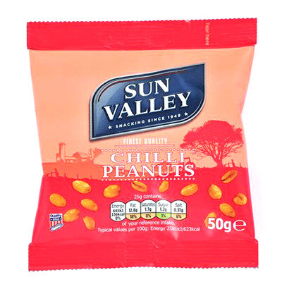 Sun Valley Chilli/Honey Roast Nuts from BJ Supplies | Cash & Carry Wholesale